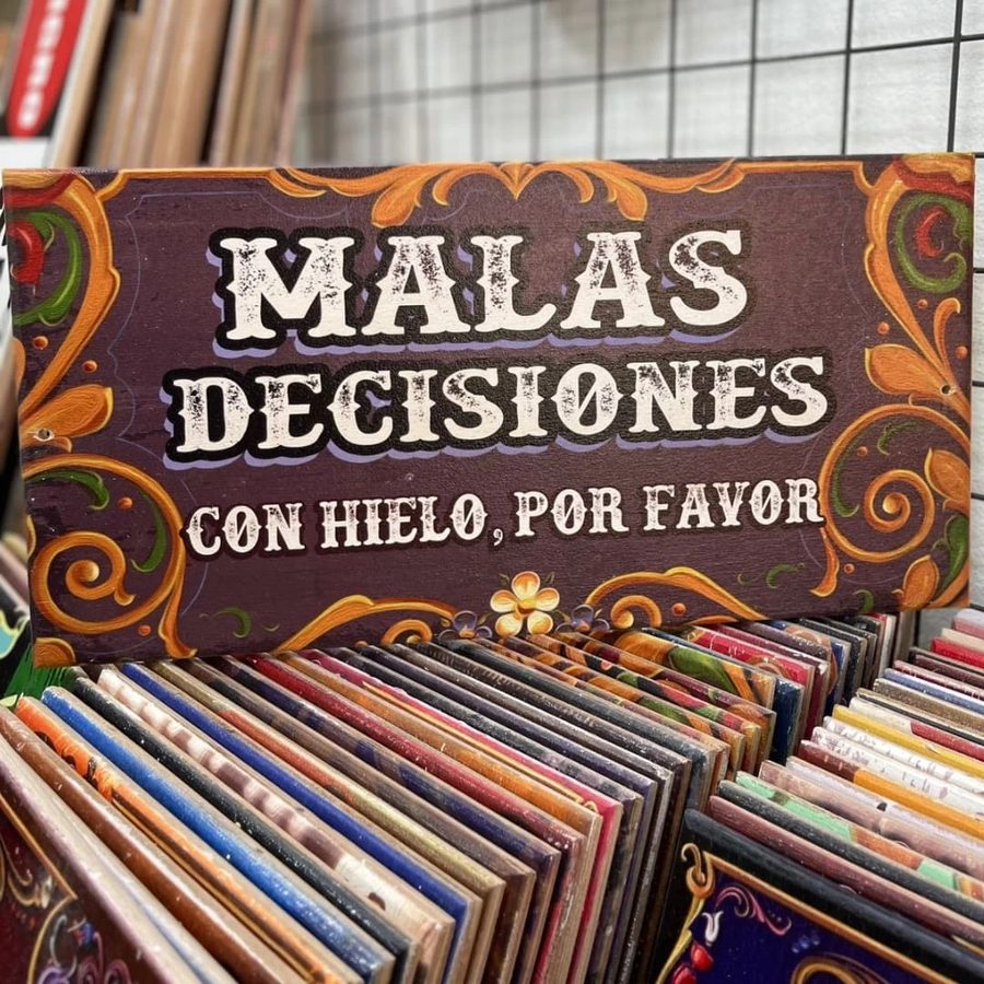 Cuadro Malas decisiones con hielo por favor