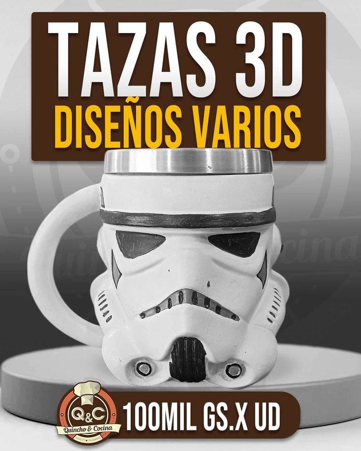 Taza 3D Stormtrooper