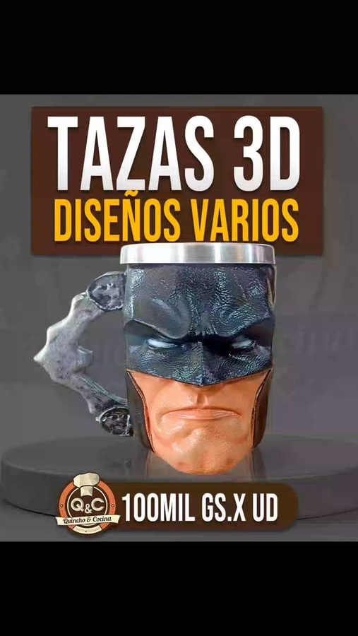 Taza 3D Batman