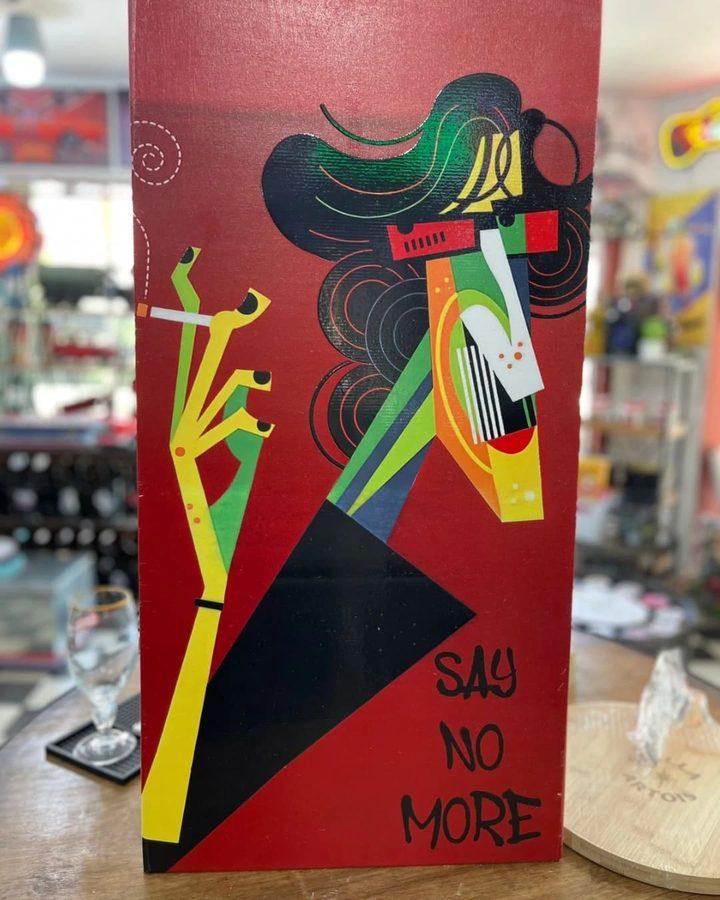Cuadro Say No More arte abstracto