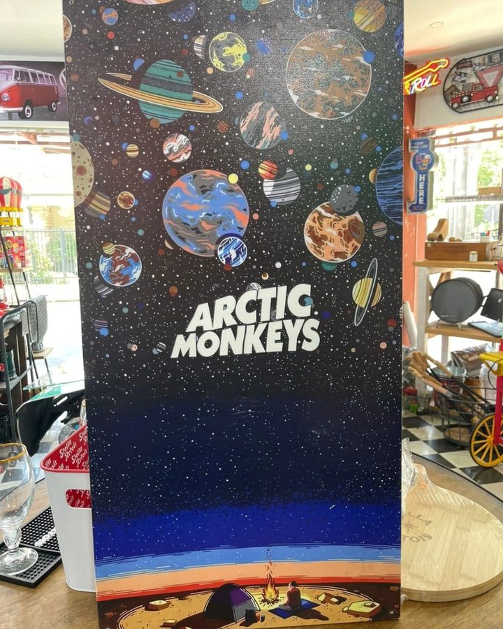 Cuadro Arctic Monkeys planetas