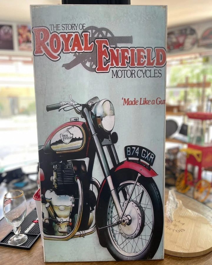 Cuadro Royal Enfield moto