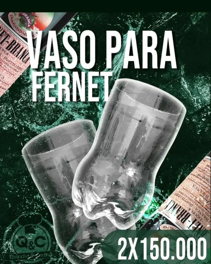 Vaso para fernet