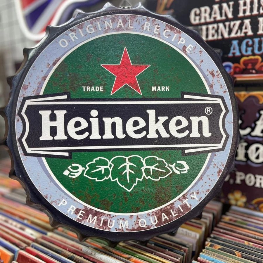 Tapa decorativa Heineken Original Recipe