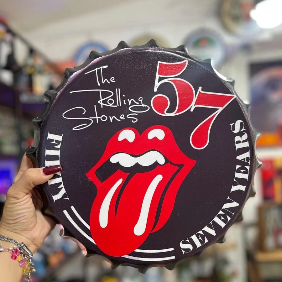 Tapa decorativa The Rolling Stones – Fifty Seven Years