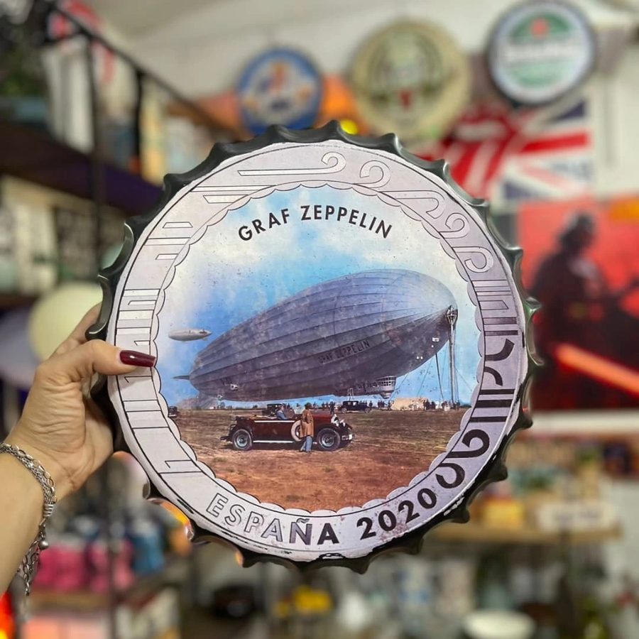 Tapa decorativa Graf Zeppelin – España 2020