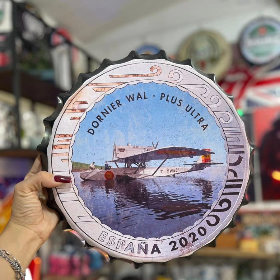 Tapa decorativa Dornier Wal Plus Ultra – España 2020