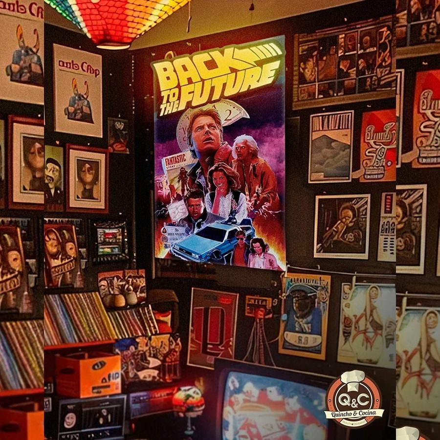 Cuadro Back to the Future luminoso – foto 2