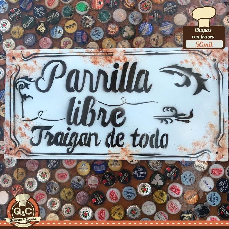 Cartel Parrilla libre, traigan de todo – foto 3