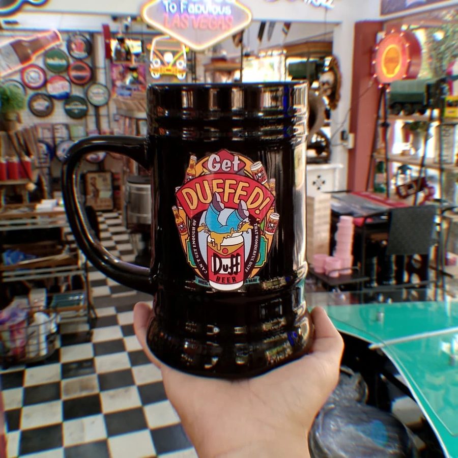 Jarra cervecera negra Get Duffed Duff