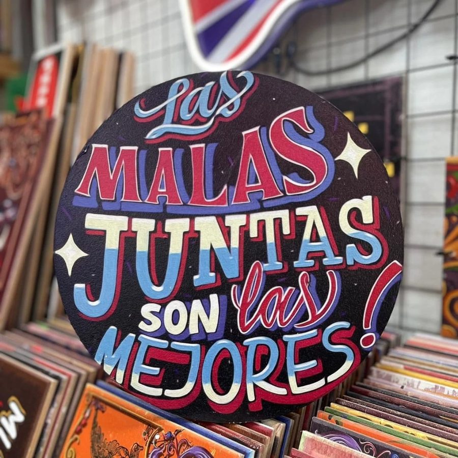 Cartel Las malas juntas son las mejores – foto 3