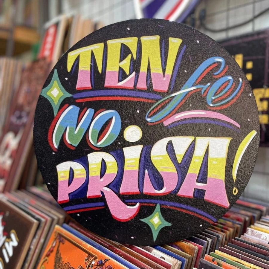 Cartel Ten fe, no prisa – foto 2