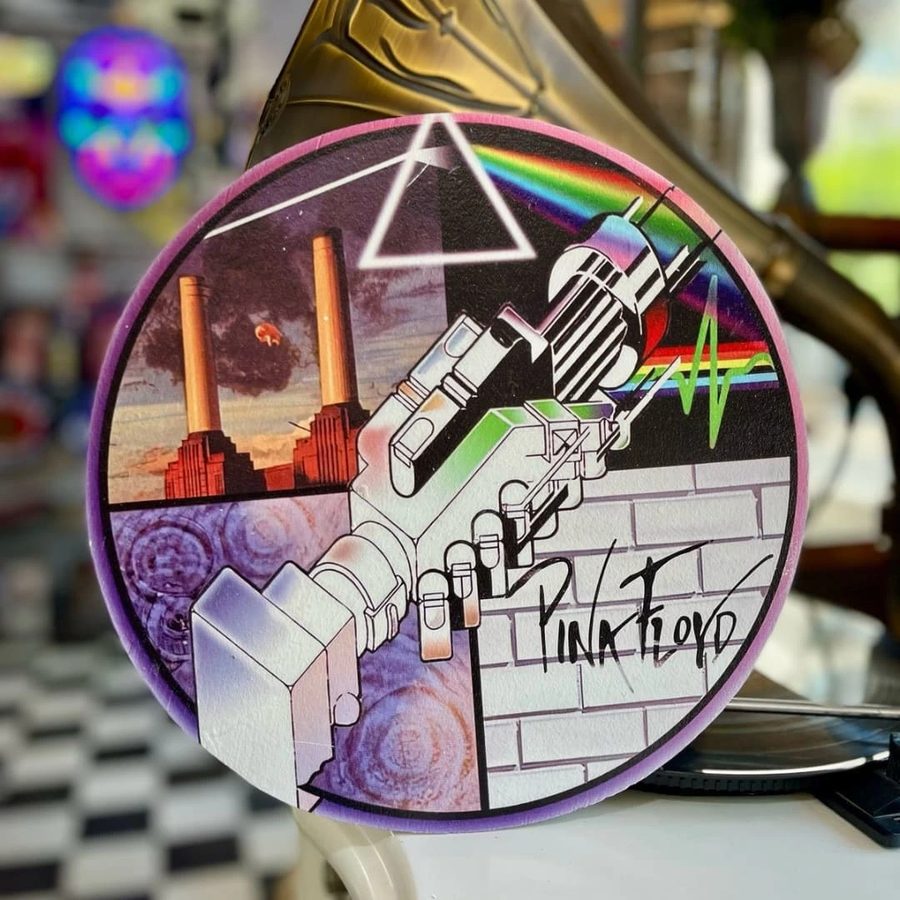 Cartel Pink Floyd prisma y The Wall