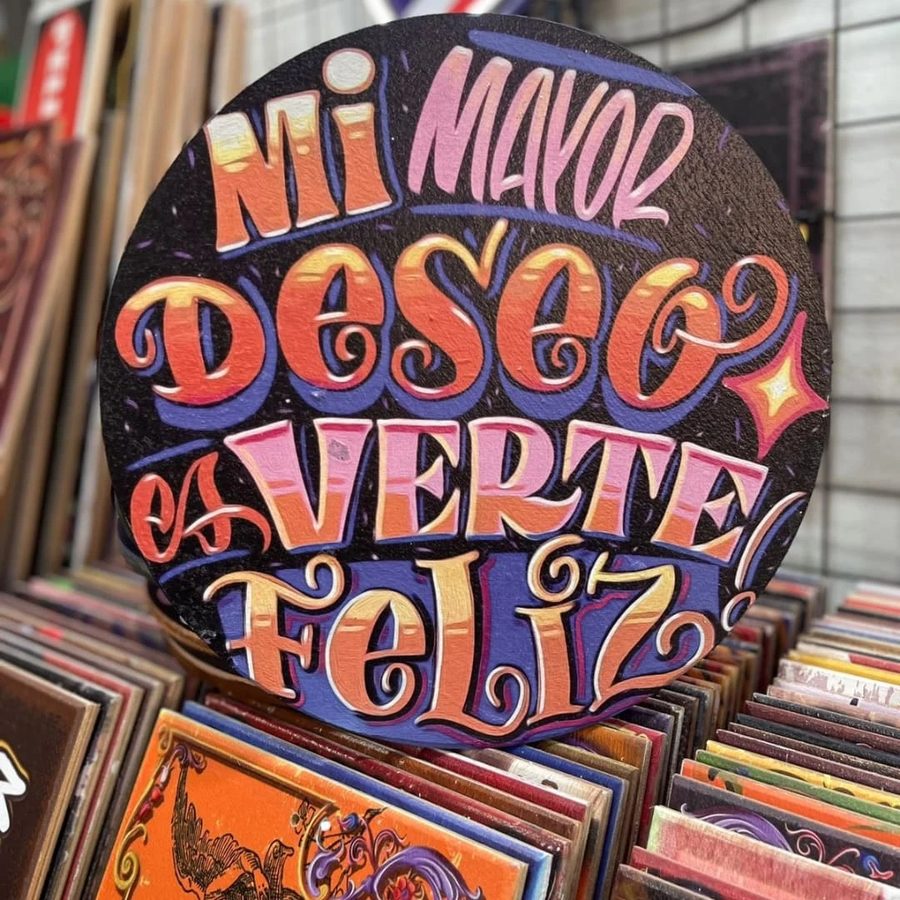 Cartel Mi mayor deseo es verte feliz – foto 2