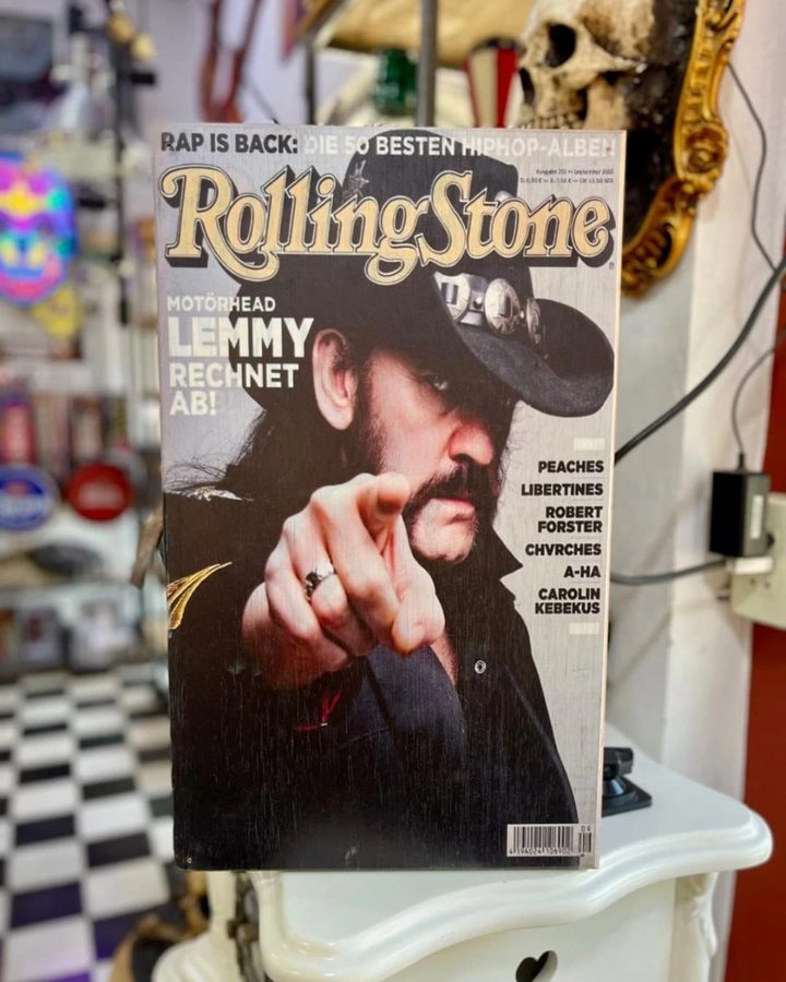 Cuadro Lemmy tapa Rolling Stone