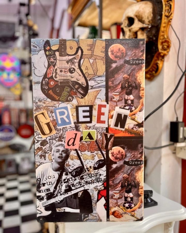 Cuadro Green Day collage