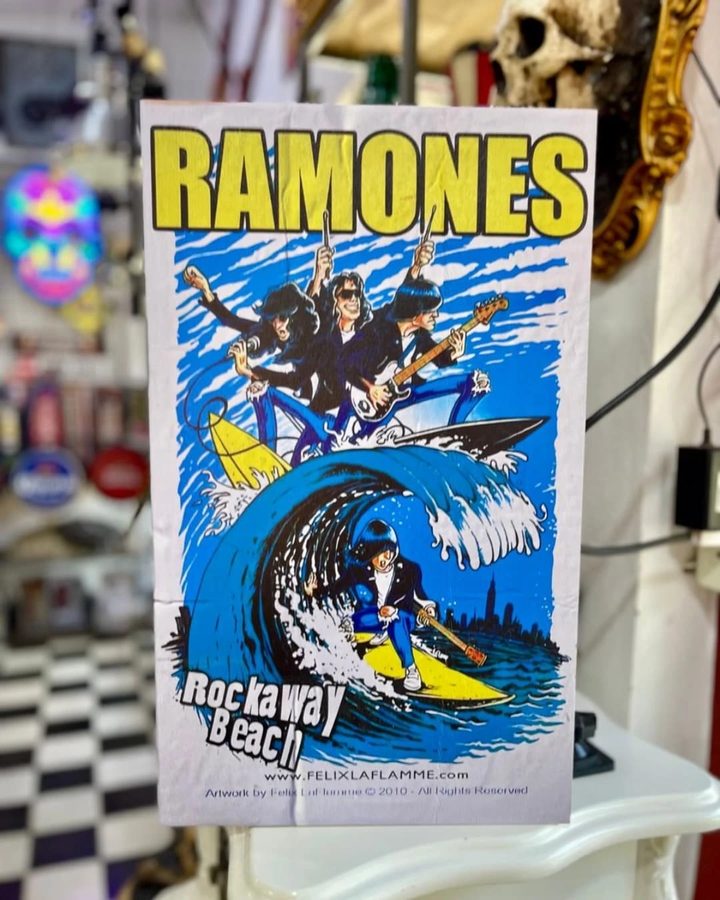 Cuadro Ramones Rockaway Beach