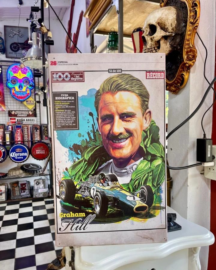 Cuadro Graham Hill