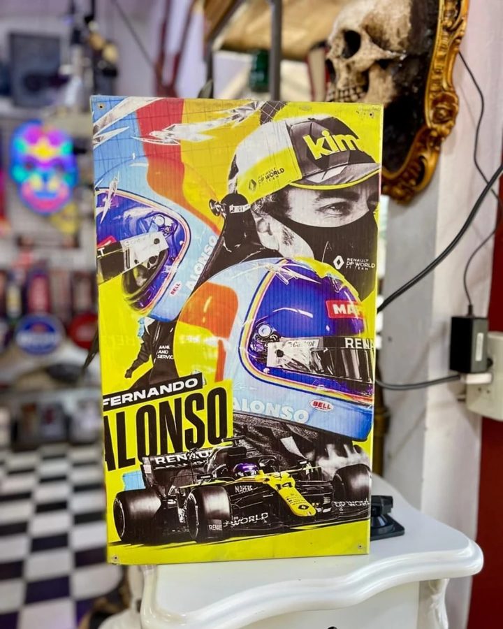 Cuadro Fernando Alonso