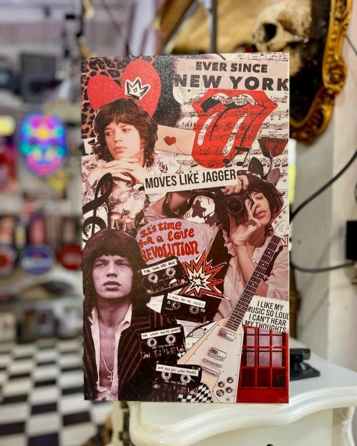 Cuadro The Rolling Stones collage Moves like Jagger