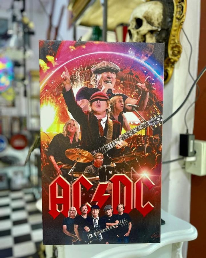 Cuadro AC/DC collage