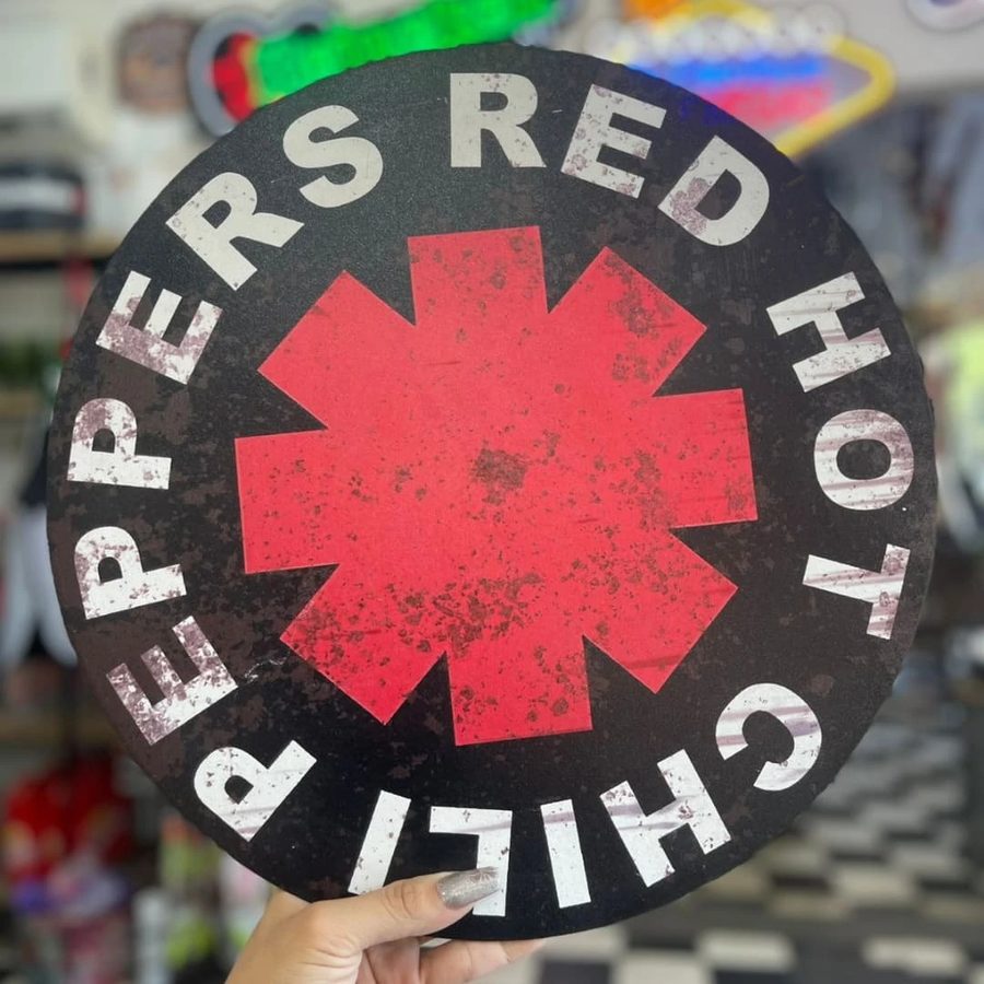 Cuadro Red Hot Chili Peppers redondo