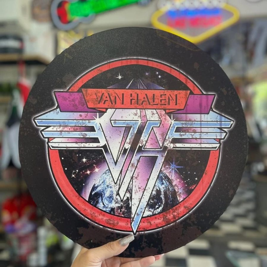 Cuadro Van Halen redondo