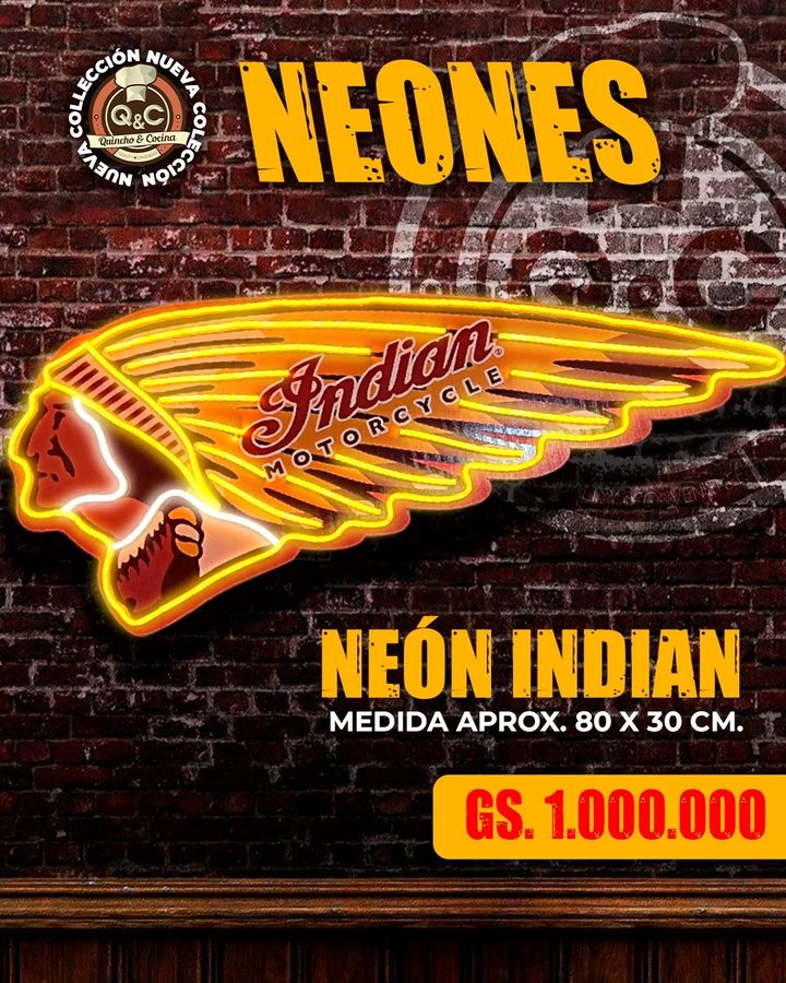 Neón Indian alas