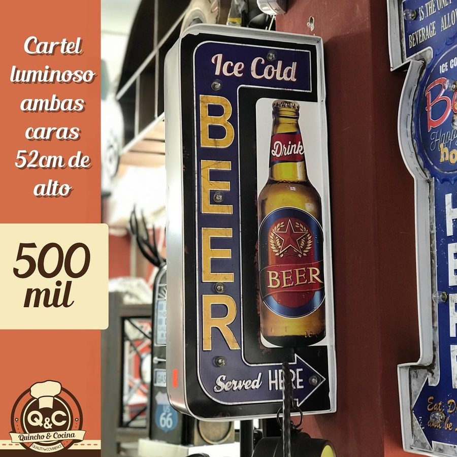 Neón Ice Cold Beer Served Here – foto 2