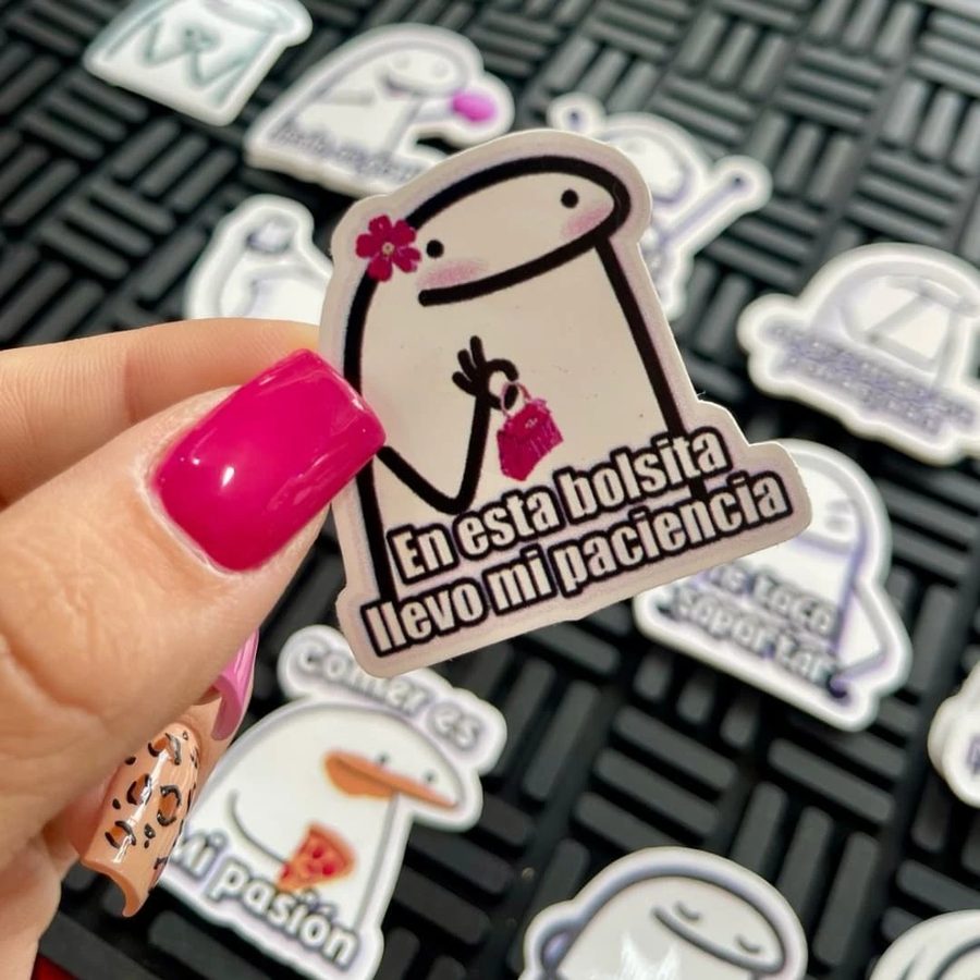 Flork En esta bolsita llevo mi paciencia