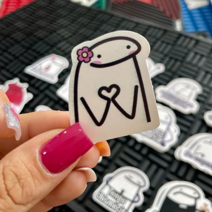 Flork corazón con las manos