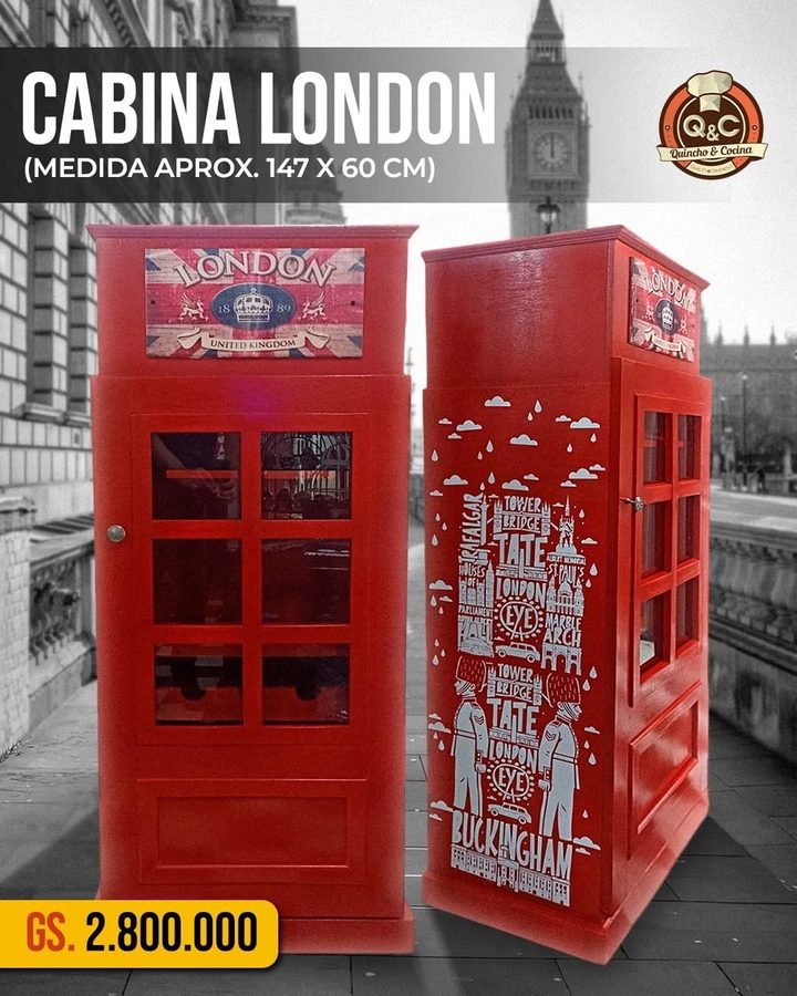 Cabina London roja – foto 2