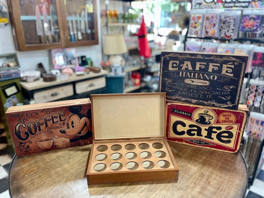 Caja porta cápsulas Coffee