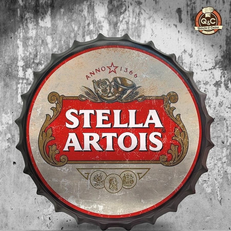 Tapa decorativa Stella Artois
