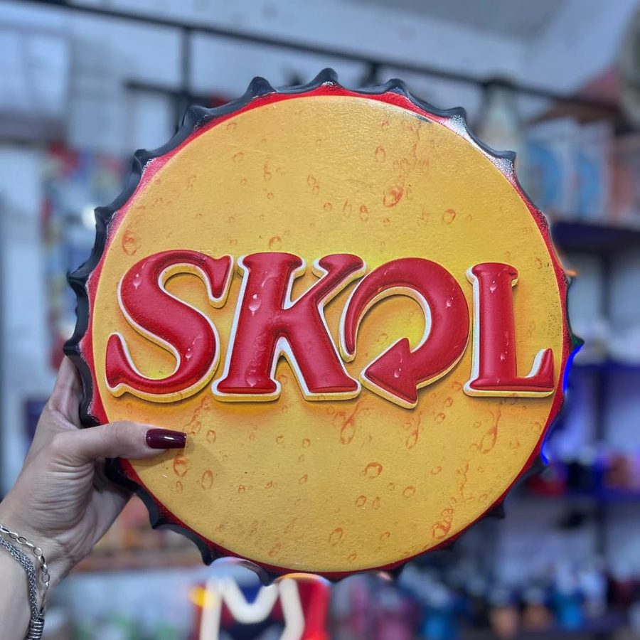 Tapa decorativa Skol – foto 2