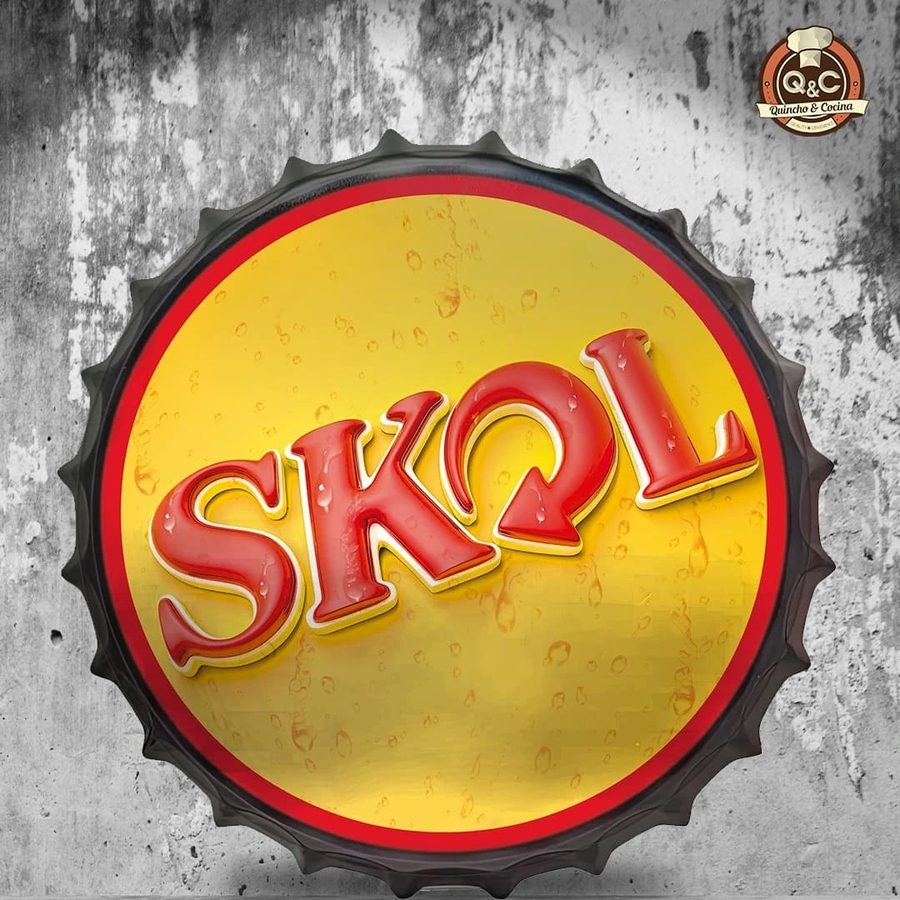Tapa decorativa Skol