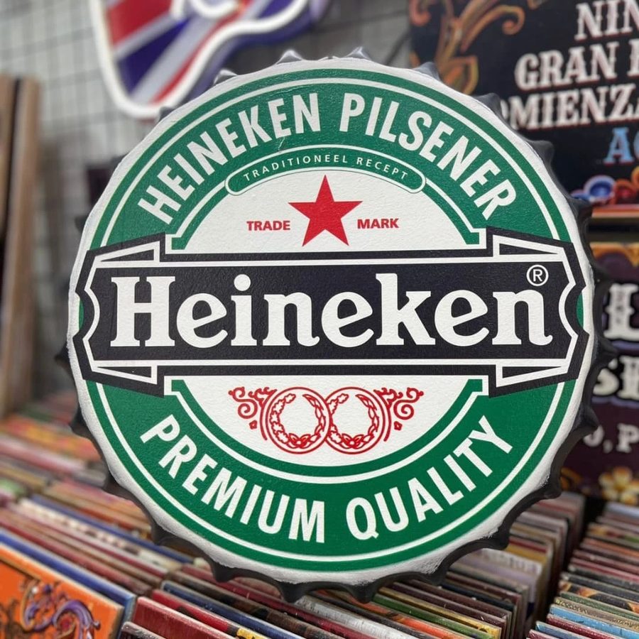 Tapa decorativa Heineken Pilsener – foto 2