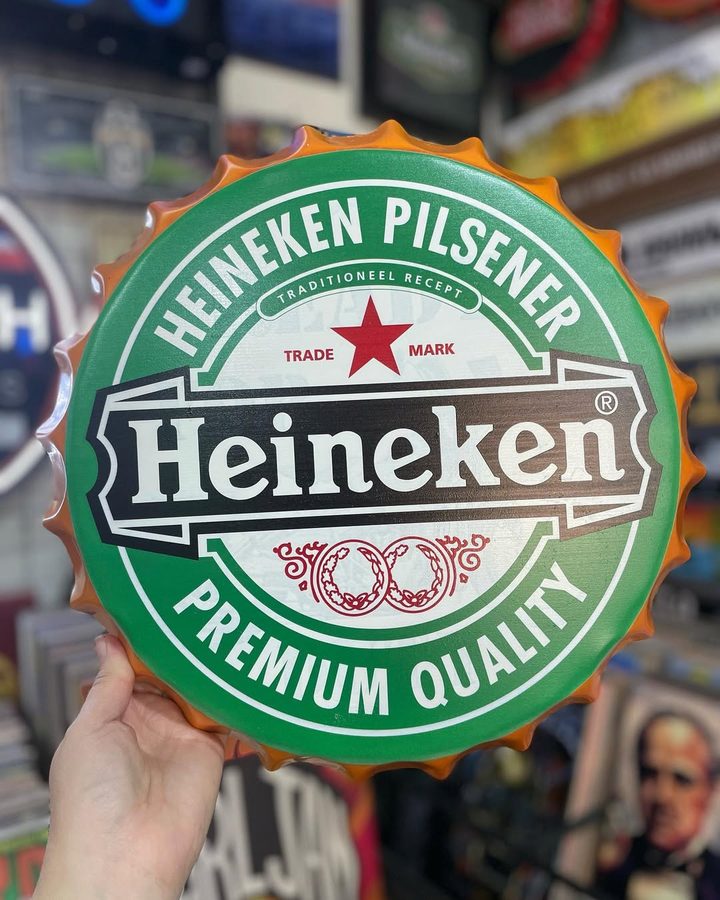 Tapa decorativa Heineken Pilsener – foto 3