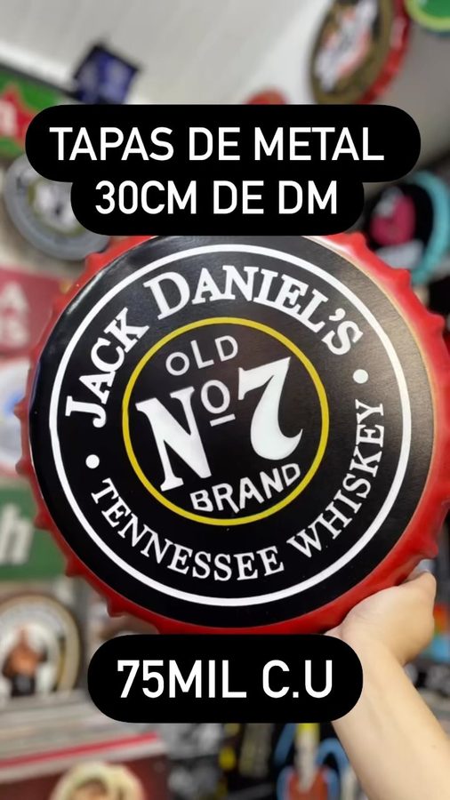 Tapa decorativa Jack Daniel's Old No. 7 – foto 3