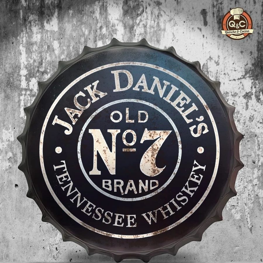 Tapa decorativa Jack Daniel's Old No. 7