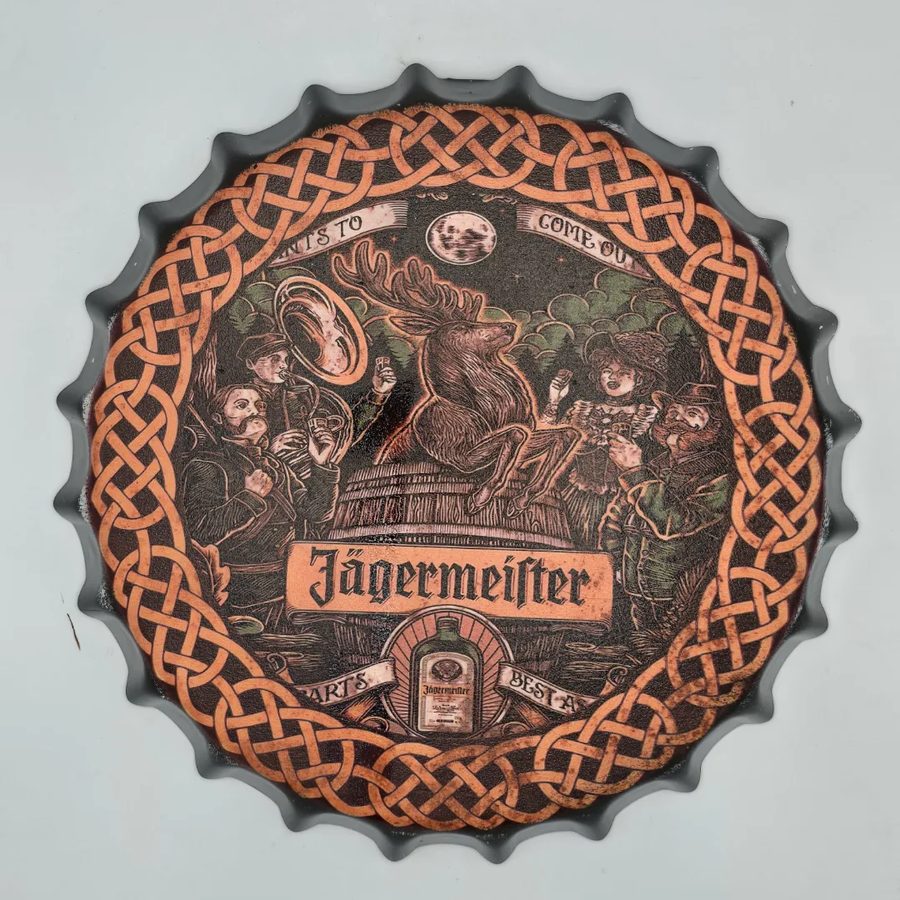 Tapa decorativa Jägermeister – foto 2