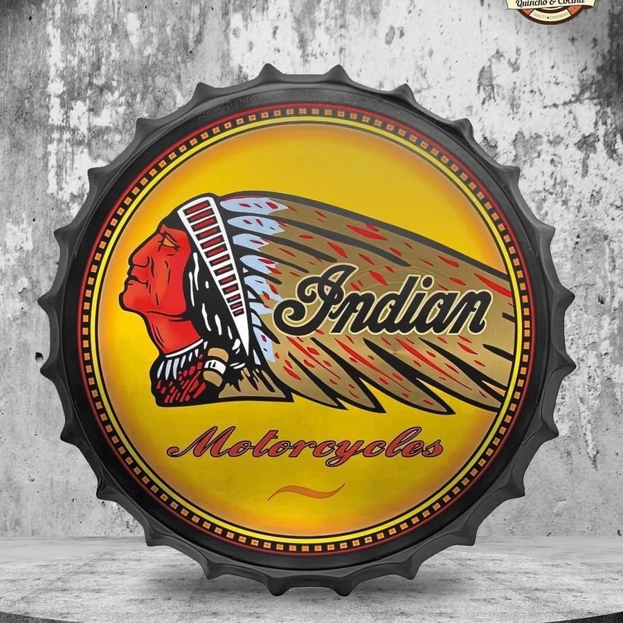 Tapa decorativa Indian Motorcycles – foto 2