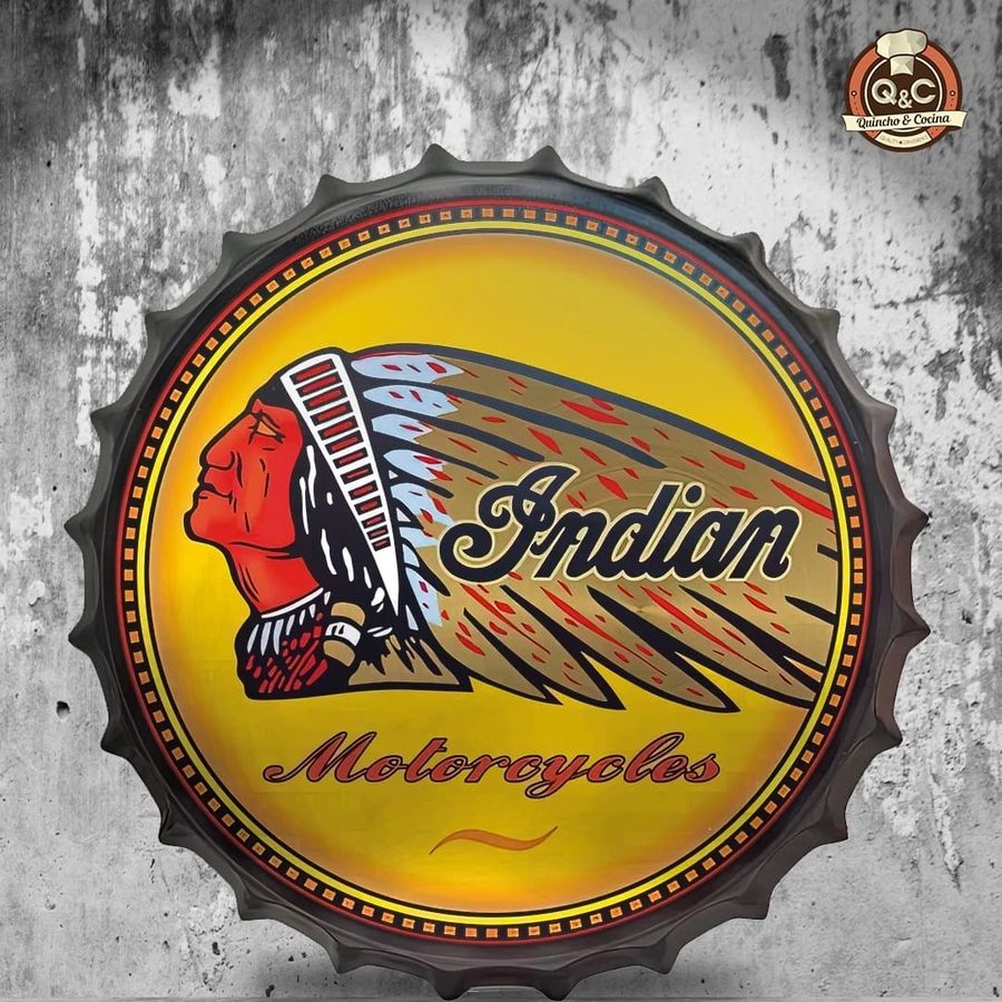Tapa decorativa Indian Motorcycles