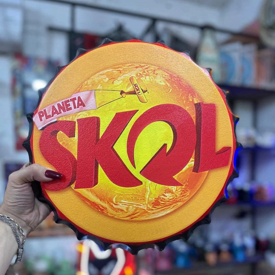 Tapa decorativa Planeta Skol – foto 2