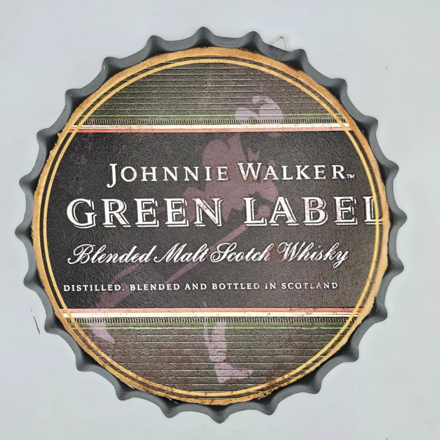 Tapa decorativa Johnnie Walker Green Label – foto 2