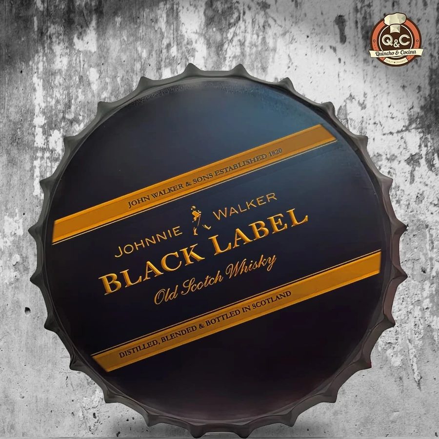 Tapa decorativa Johnnie Walker Black Label