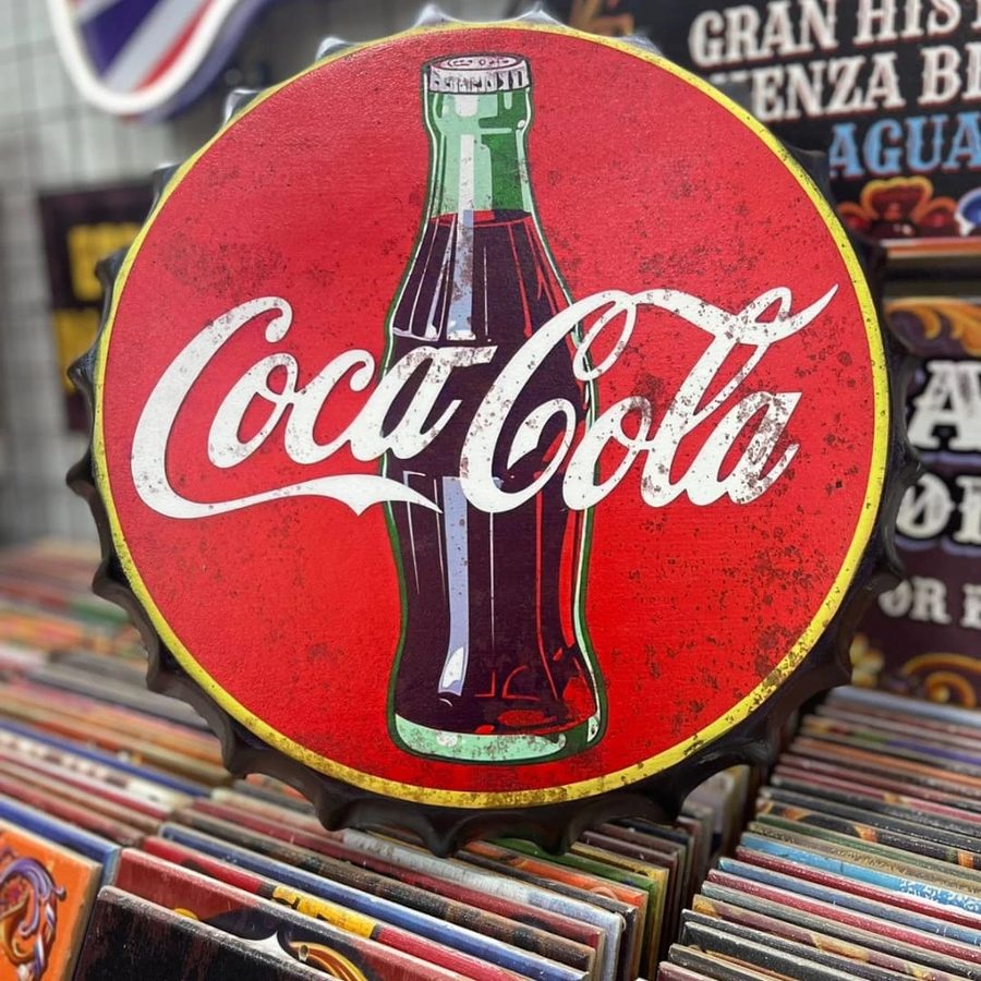 Tapa decorativa Coca-Cola – foto 2