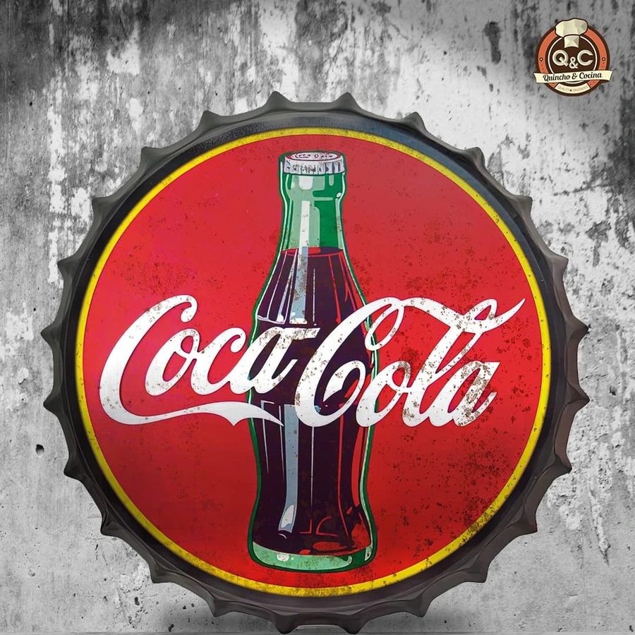 Tapa decorativa Coca-Cola