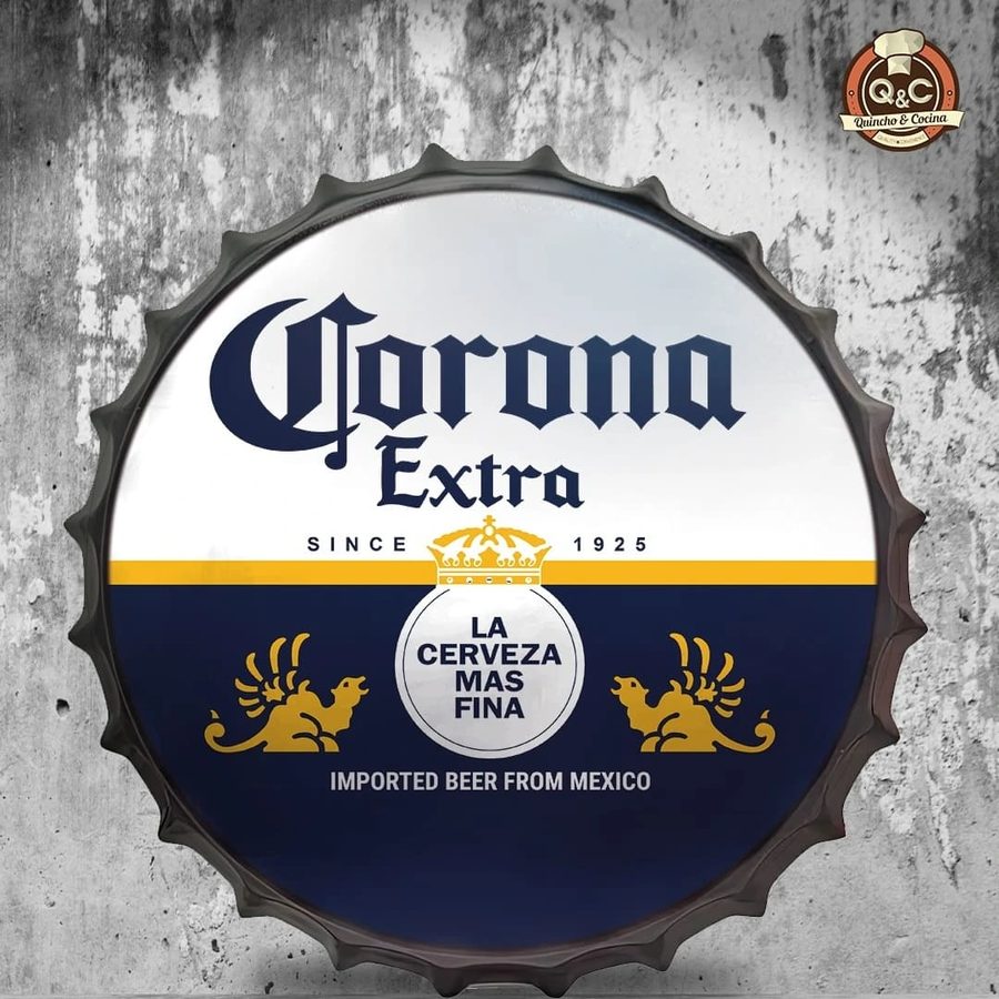 Tapa decorativa Corona Extra