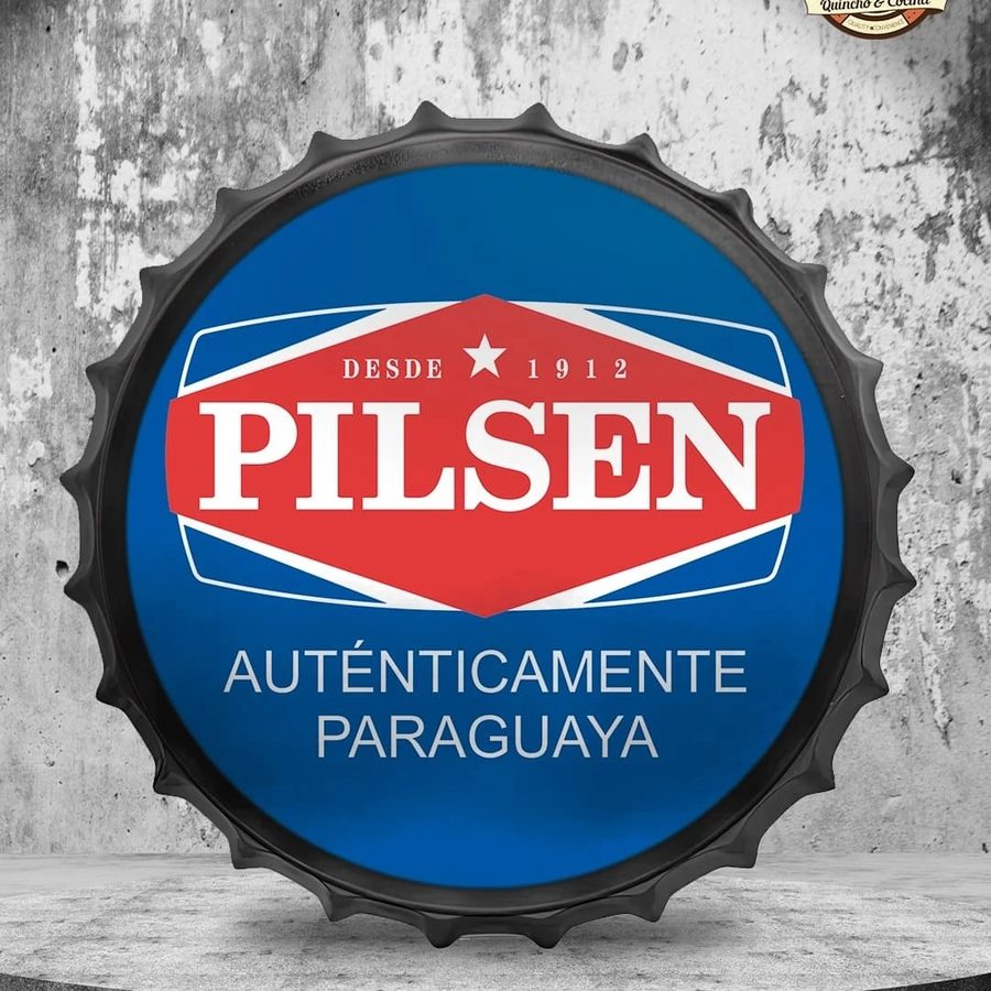 Tapa decorativa Pilsen auténticamente paraguaya – foto 2